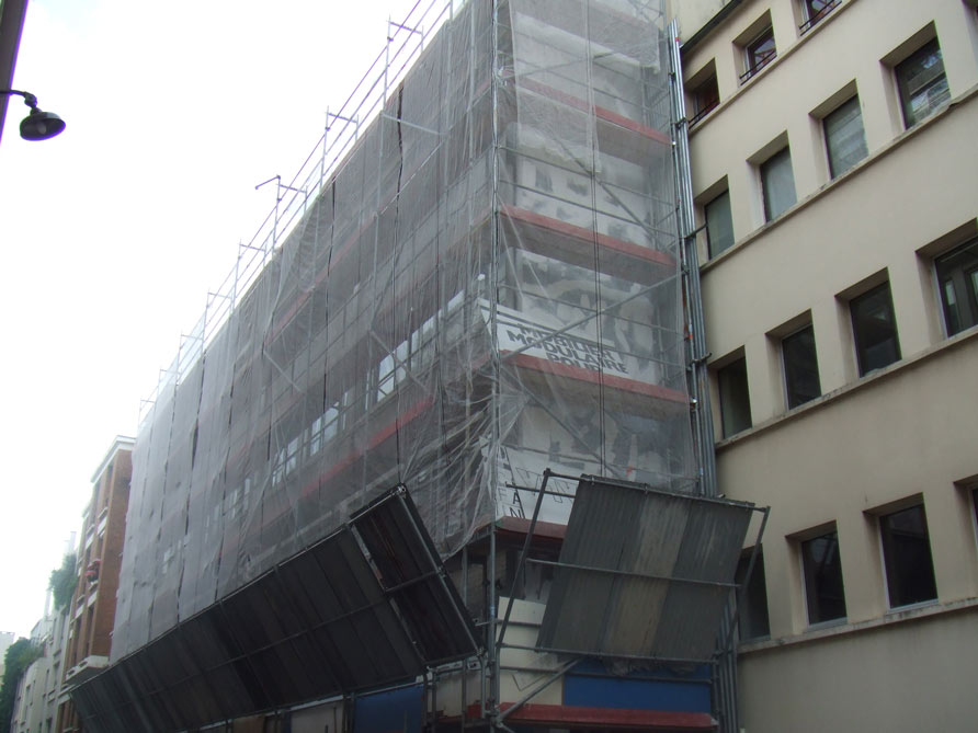 Chantier Cité ameublement Paris - Entreprise générale Neobat