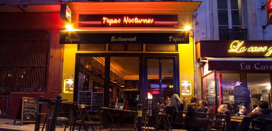 Restaurant rue des Martyrs - Style franco-hispanique Neobat