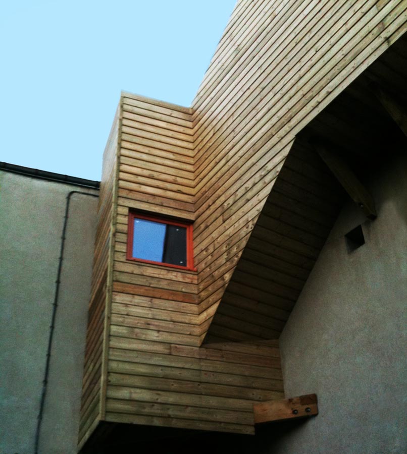 Réhabilitation maison Tours - Surélévation ossature bois Neobat